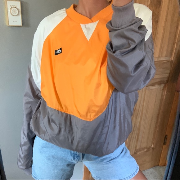 Nike Tops - Nike Color-block Pullover Windbreaker